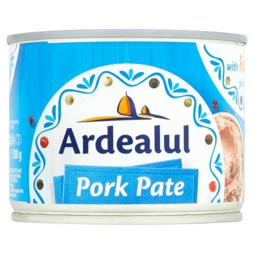 Canned Easy Open Pork Pate, Ardealul 200g (SOB) - Branded