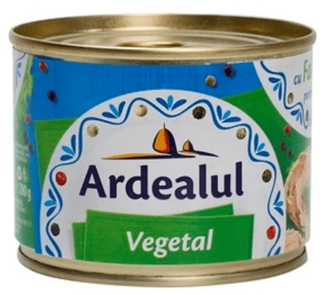 Canned Easy Open Vegetable Pate, Ardealul 200g (SOB) - Branded