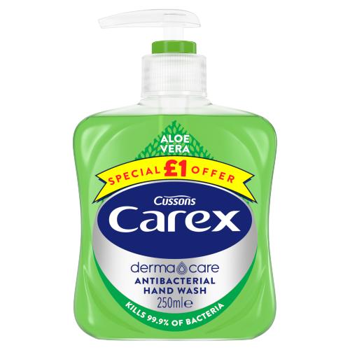 CAREX HAND WASH ALOE - 250ML - CAREX