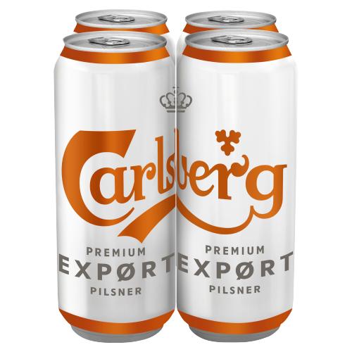 CARLSBERG EXPORT 4PK - 500ML - CARLSBERG