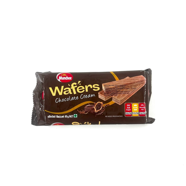 CBL MUNCHEE CHOCOLATE CREAM WAFFERS - 85G - CBL