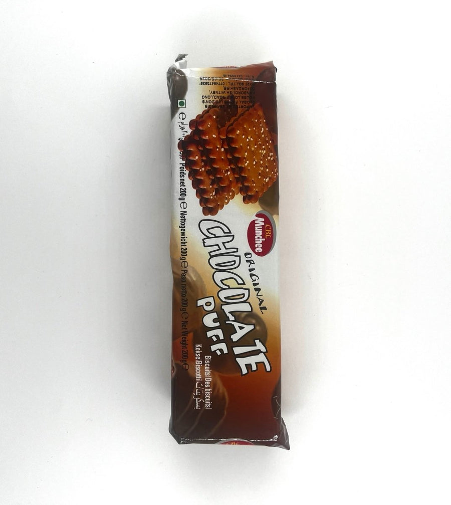 CBL MUNCHEE CHOCOLATE PUFF BISCUITS - 200G - CBL