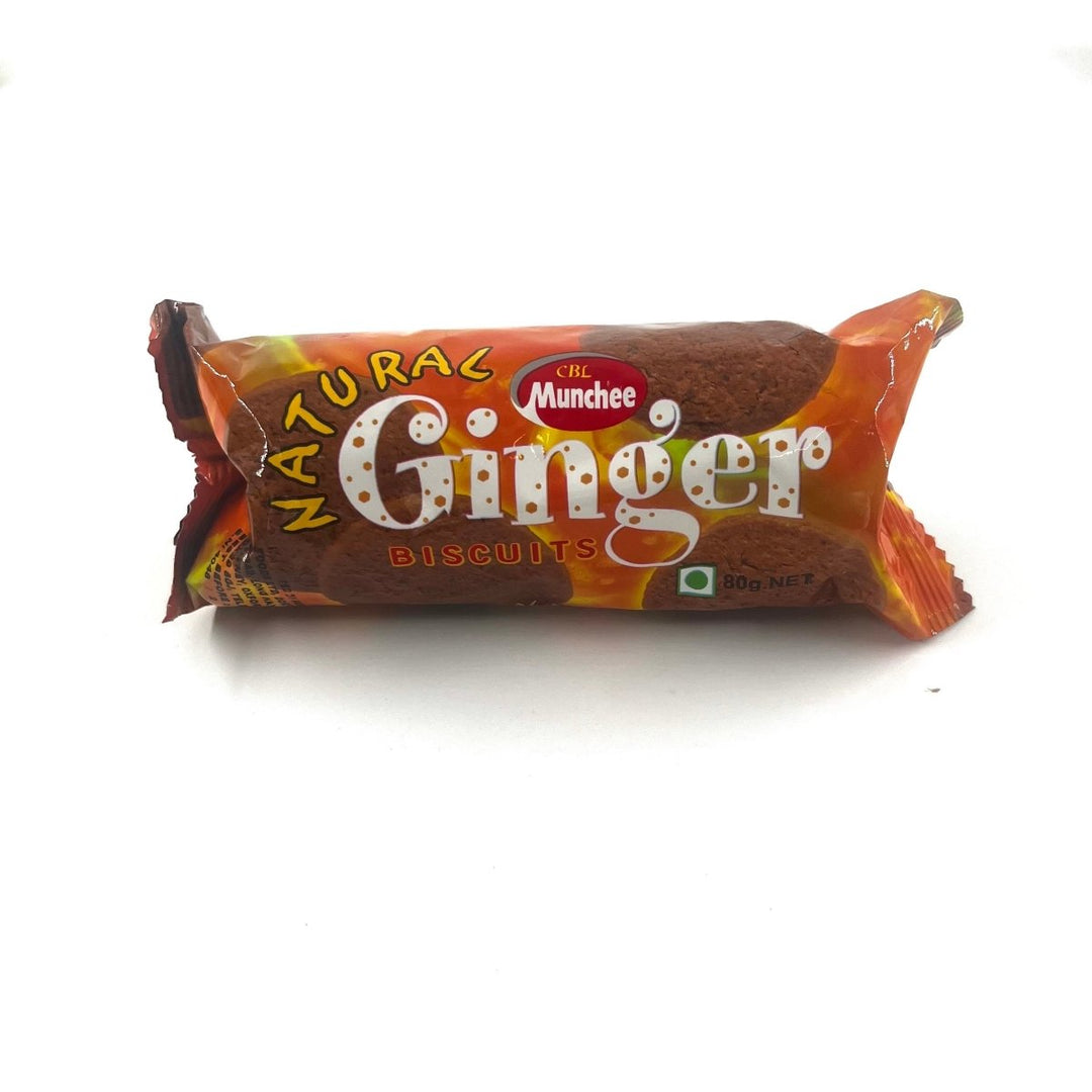 CBL MUNCHEE NATURAL GINGER BISCUIT - 80G - CBL