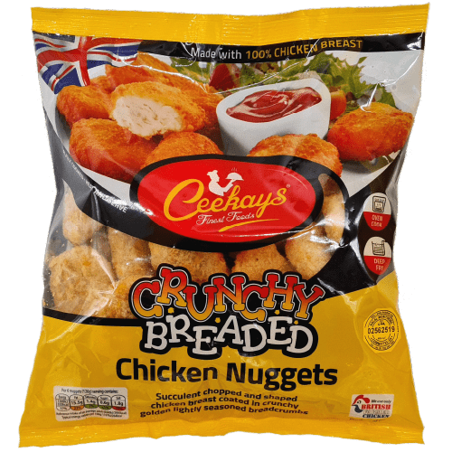 CEEKAYS CRUNCHY BREADED CHICKEN NUGGETS - 700G - CEEKAYS