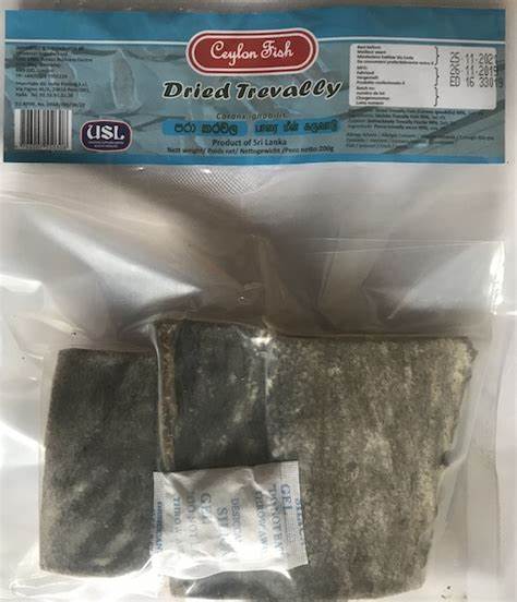 CEYLON FISH DRIED TREVALLY - 200G - CEYLON FISH