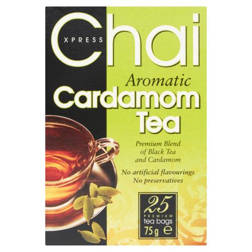 CHAI EXPRESS CARDAMOM TEA - 75G - CHAI EXPRESS