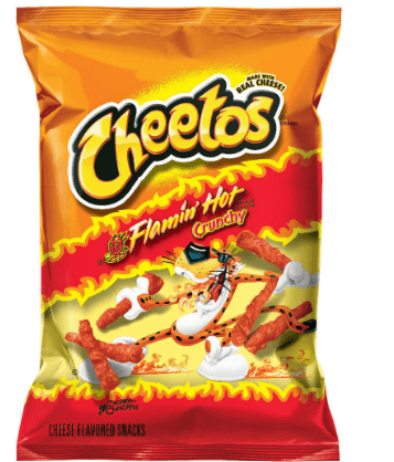 CHEETOS CRUNCHY FLAMIN HOT - 35G - CHEETOS