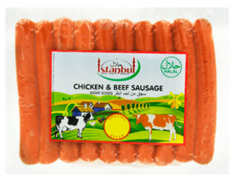 CHICKEN&BEEF SAUSAGE 400G - Branded