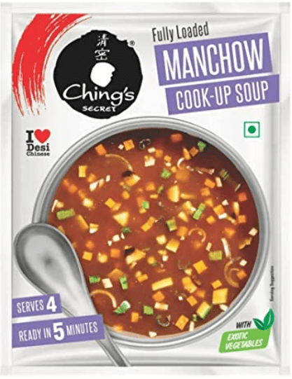 CHINGS SECRET FULL LOADED MANCHOW COOKUP SOUP - 55G - CHING'S SECRET