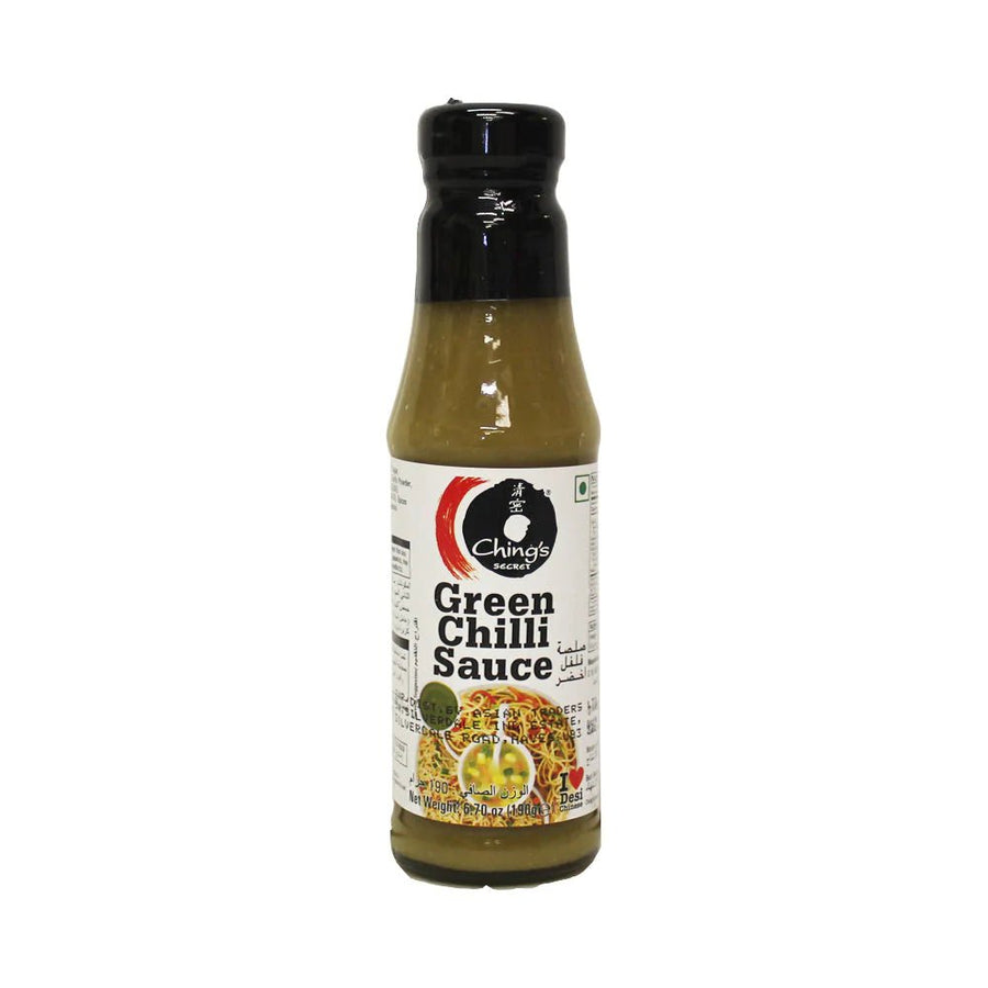 CHINGS SECRET GREENCHILLI SAUCE - 190G - CHING'S SECRET