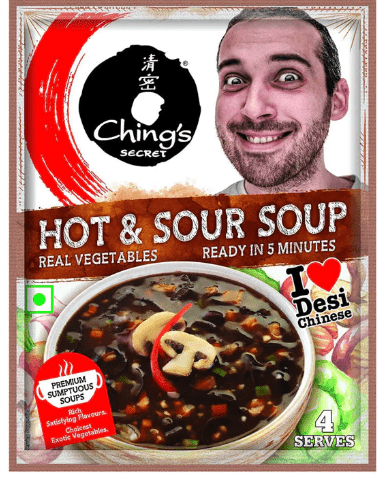 CHINGS SECRET HOT & SOUR SOUP - 55G - CHING'S SECRET