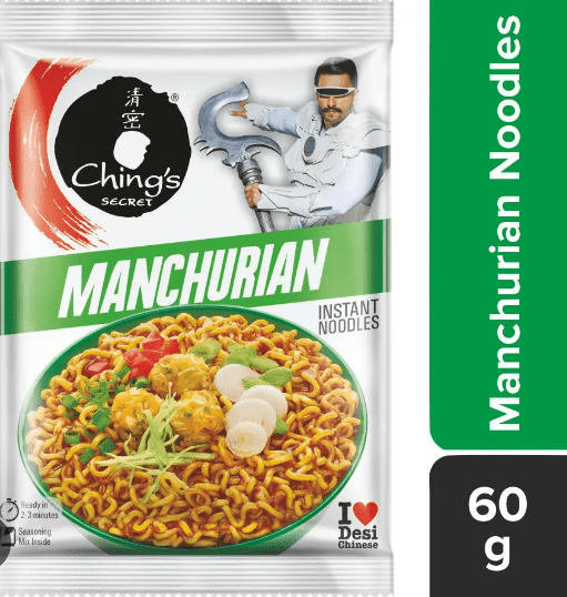 CHING'S SECRET MANCHURIAN INSTANT NOODLES - 60G - CHING'S SECRET