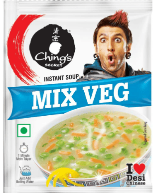 CHING'S SECRET MIX VEG COOK - UP SOUP - 55G - CHING'S SECRET