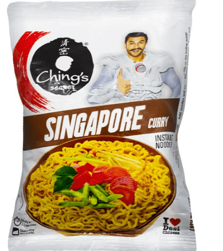 CHING'S SECRET SINGAPORE CURRY INSTANT NOODLES - 60G - CHING'S SECRET