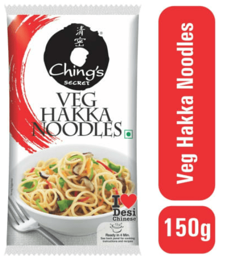 CHING'S SECRET VEG HAKKA NOODLES - 140G - CHING'S SECRET