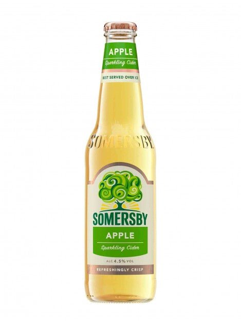 CIDER WITH APPLE SOMERSBY - 4.5% ALC. 0.5L (SOB) - Branded