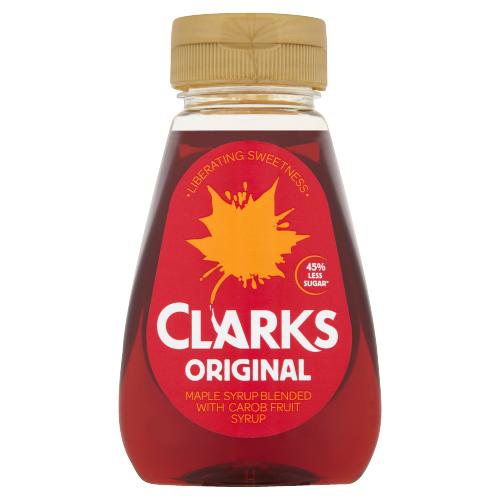 CLARKS ORIGINAL MAPLE SYRUP - 180ML - CLARKS