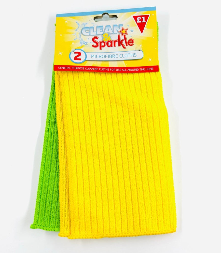 CLEAN & SPARKLE CLEANING PADS - 2PIECES - CLEAN & SPARKLE