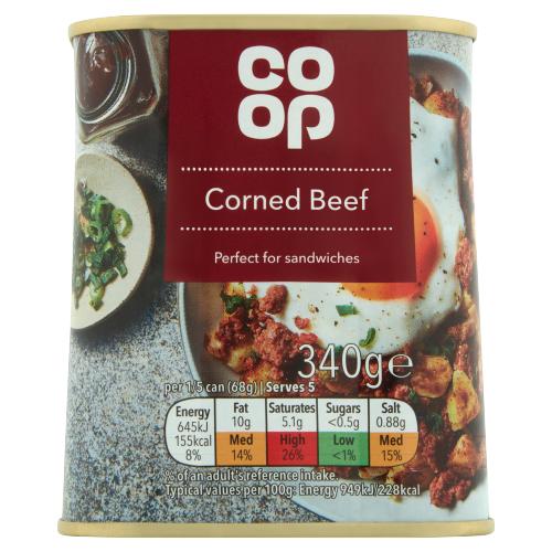 CO OP CORNED BEEF - 340G - CO OP