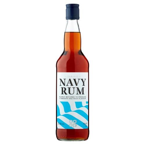 CO OP DARK NAVY RUM - 70CL - CO OP