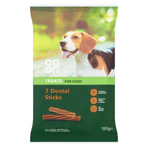 CO OP DENTAL STICKS FOR DOGS - 180G - CO OP