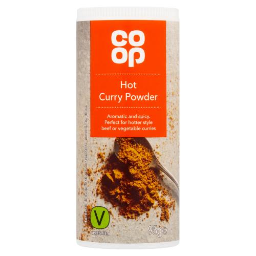 CO OP HOT CURRY POWDER - 95G - CO OP