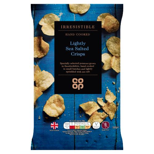 CO OP IRRESISTIBLE LIGHTLY SALTED CRISP - 150G - CO OP