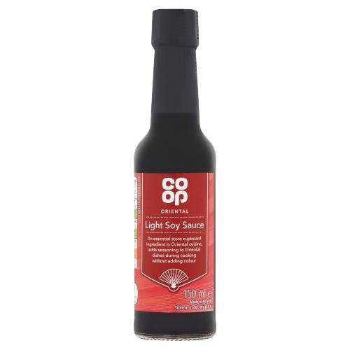 CO OP LIGHT SOY SAUCE - 150ML - CO OP