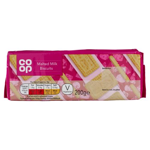 CO OP MALTED MILK - 200G - CO OP