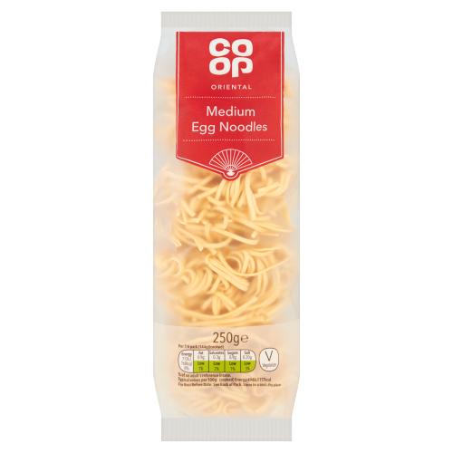 CO OP MEDIUM EGG NOODLES - 250G - CO OP