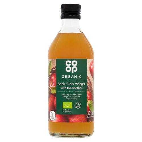 CO OP ORGANIC APPLE CIDER VINEGAR WITH THE MOTHER - 473ML - CO OP