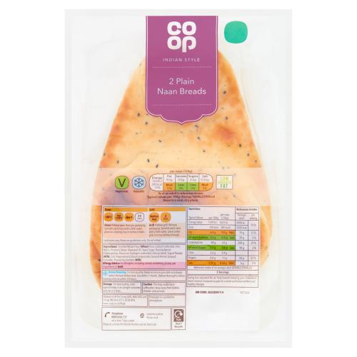 CO OP PLAIN NAAN - 260G - CO OP