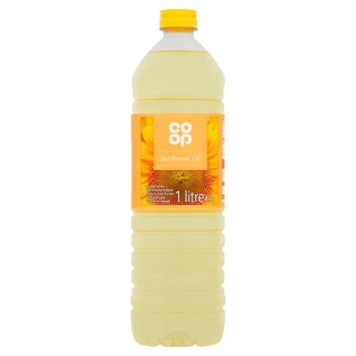 CO OP PURE SUNFLOWER OIL - 1L - CO OP