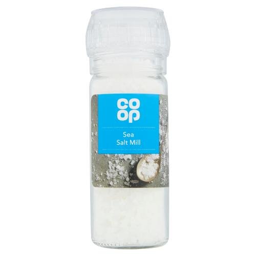 CO OP SEA SALT DISPOSABLE MILL - 110G - CO OP