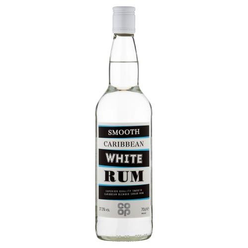 CO OP SMOOTH WHITE RUM - 70CL - CO OP