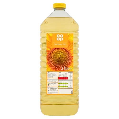 CO OP SUNFLOWER OIL - 3L - CO OP