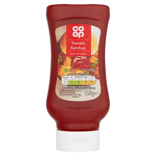 CO OP TOMATO KETCHUP - 550G - CO OP