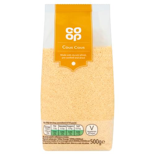 CO OP WHOLEFOODS COUS COUS - 500G - CO OP