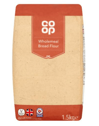 CO OP WHOLEMEAL BREAD FLOUR - 1.5KG - CO OP