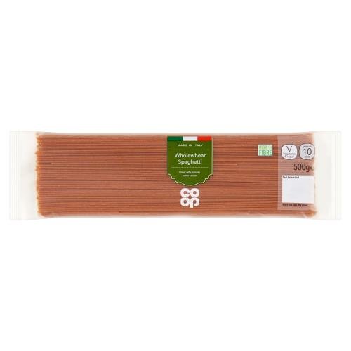 CO OP WHOLEWHEAT SPAGHETTI - 500G - CO OP