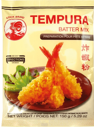 COCK BRAND TEMPURA BATTER MIX - 150G - COCK BRAND