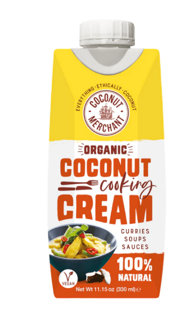 COCONUT MERCHANT ORGANIC COCONUT CREAM - 330ML - COCONUT MERCHANT