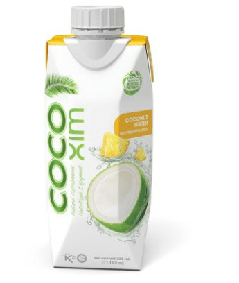 COCOXIM COCONUT WATER WITH PINEAPPLE JUICE - 330ML - COCOXIM