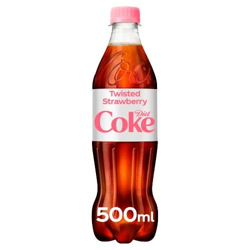 COKE DIET STRAWBERRY - 500ML - COKE