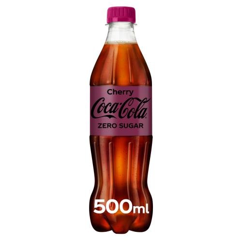 COKE ZERO CHERRY - 500ML - COKE