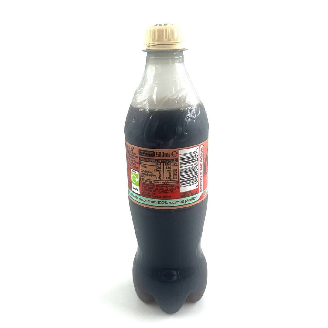 COKE ZERO SUGAR VANILLA - 500ML - COCA COLA