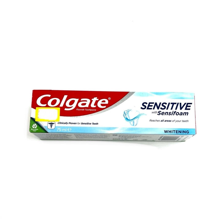 COLGATE SENSITIVE WITH SENSIFOAM WHITENING - 75ML - COLGATE