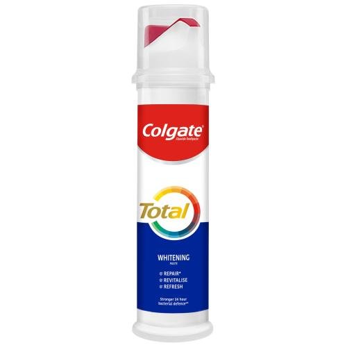 COLGATE TOTAL ADVANCED WHITENING PUMP - 100ML - COLGATE