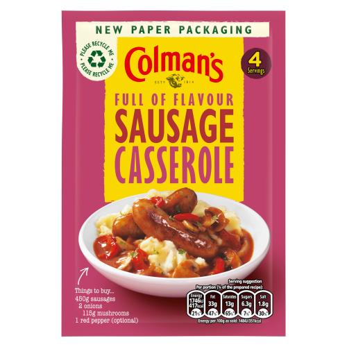 COLMANS CASSEROLE MIX SAUSAGE - 39G - COLMANS