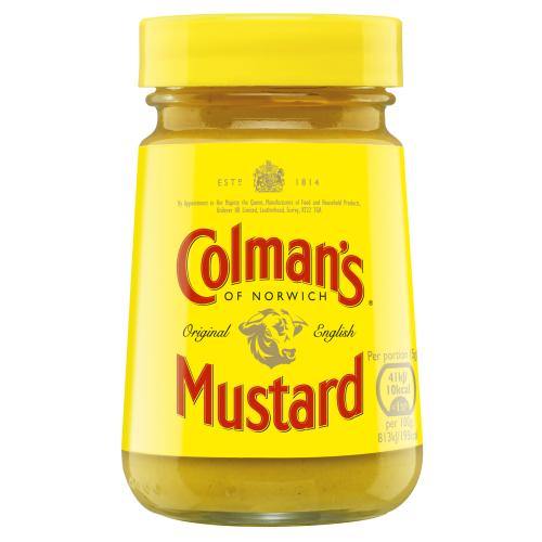 COLMANS ENGLISH MUSTARD - 170G - COLMANS